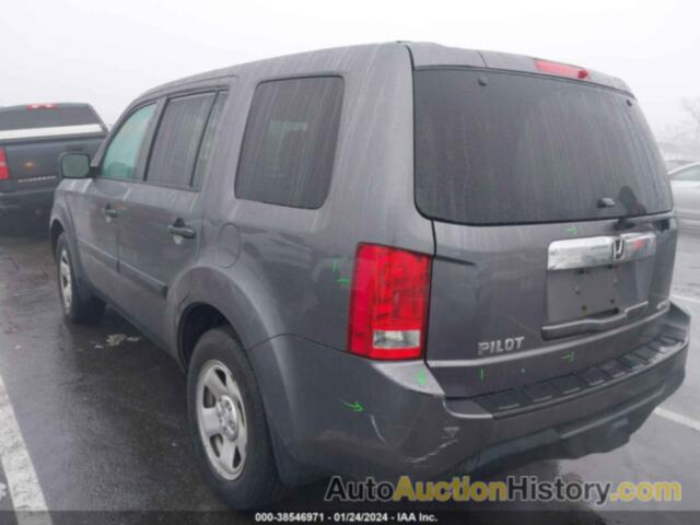 HONDA PILOT LX, 5FNYF4H21EB009667