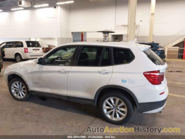 BMW X3 XDRIVE28I, 5UXWX9C51E0D36220