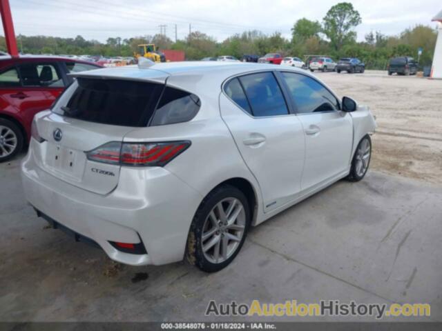 LEXUS CT 200H, JTHKD5BH4H2300460