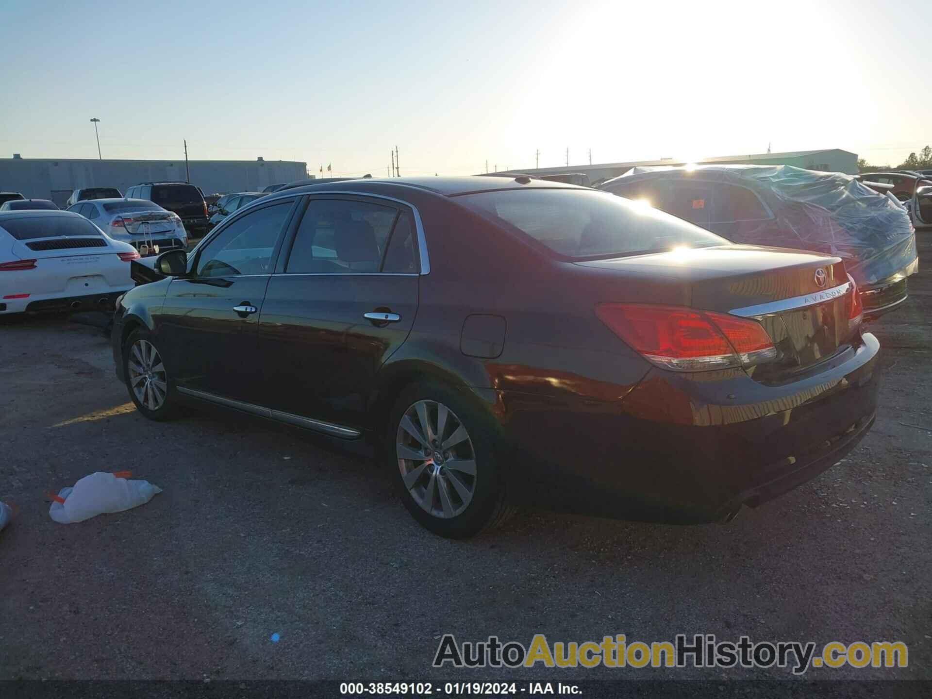 TOYOTA AVALON LIMITED, 4T1BK3DB4BU408234