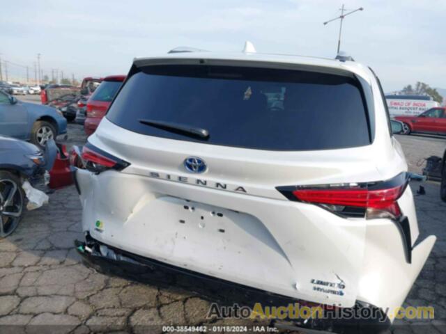 TOYOTA SIENNA LIMITED, 5TDZSKFCXRS113835