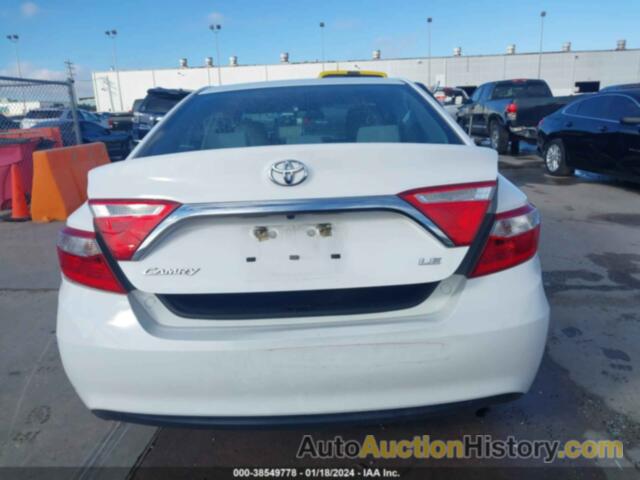 TOYOTA CAMRY LE, 4T4BF1FK9FR493976