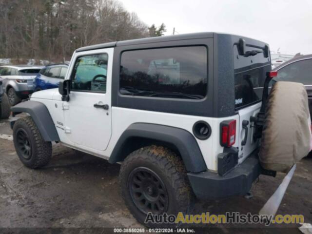 JEEP WRANGLER JK SPORT, 1C4AJWAG2JL853578