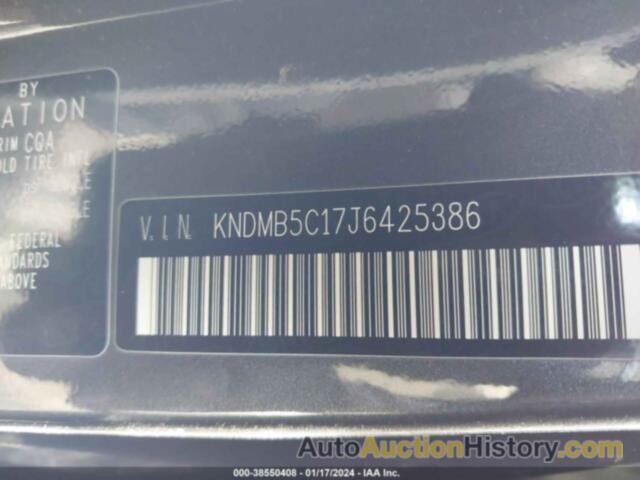 KIA SEDONA LX, KNDMB5C17J6425386