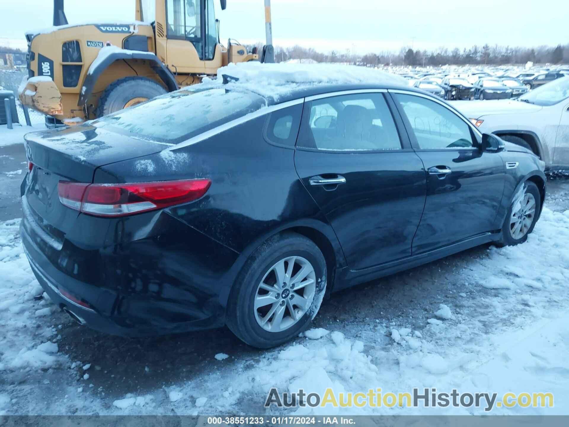 KIA OPTIMA LX, 5XXGT4L31GG103004