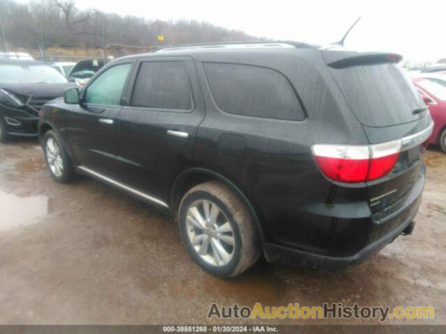 DODGE DURANGO CREW, 1C4RDJDG2DC654124