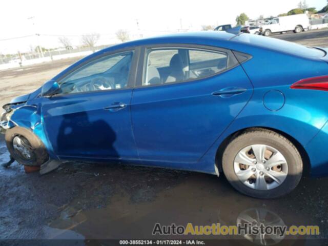 HYUNDAI ELANTRA SE, KMHDH4AE6GU650302