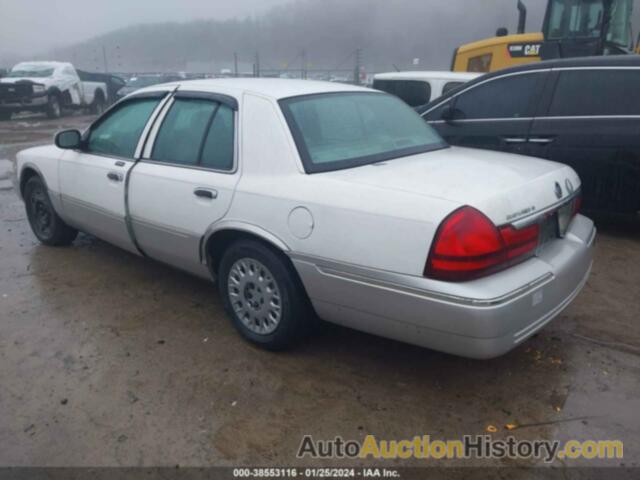 MERCURY GRAND MARQUIS GS/GS CONVENIENCE, 2MEFM74WX3X690012