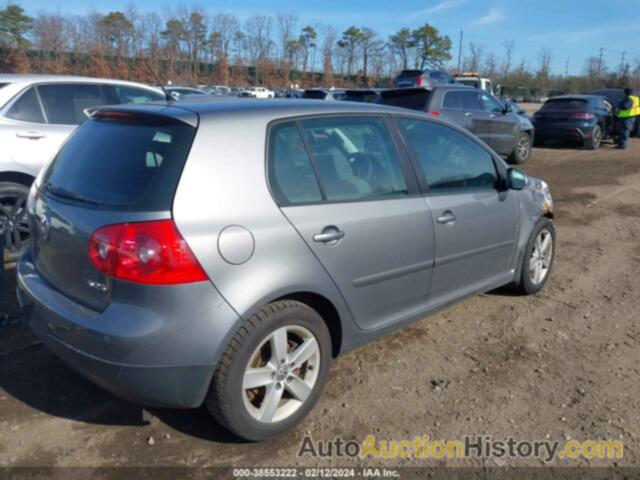 VOLKSWAGEN RABBIT, WVWDA71K49W076712