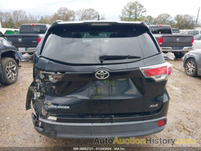 TOYOTA HIGHLANDER XLE V6, 5TDKKRFH4ES032264