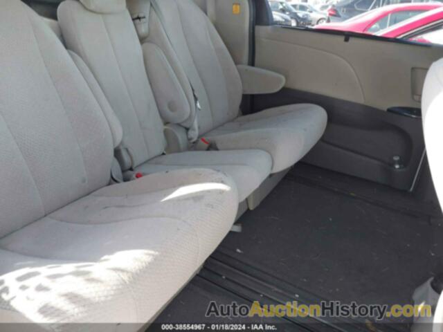 TOYOTA SIENNA LE V6 8 PASSENGER, 5TDKK3DC6CS264382