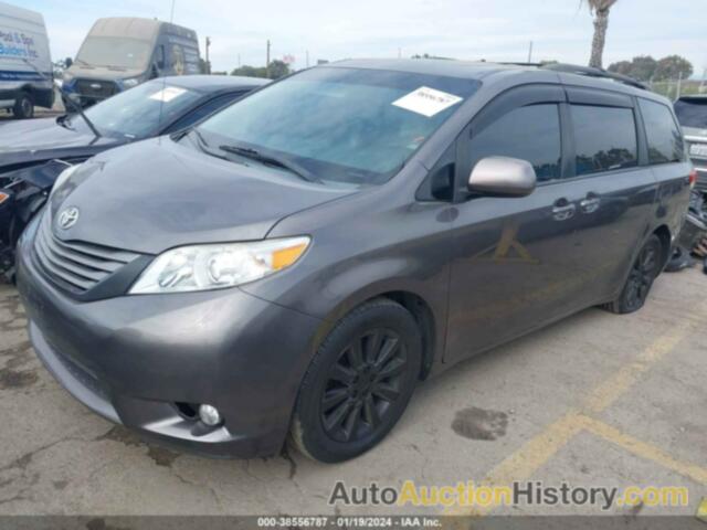 TOYOTA SIENNA XLE 7 PASSENGER, 5TDDK3DC2DS066991