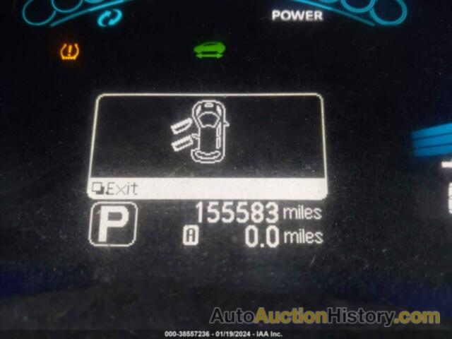 NISSAN LEAF SL, JN1AZ0CP1CT018466