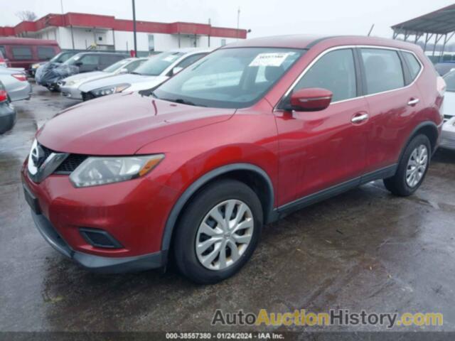 NISSAN ROGUE S, KNMAT2MV0FP579567