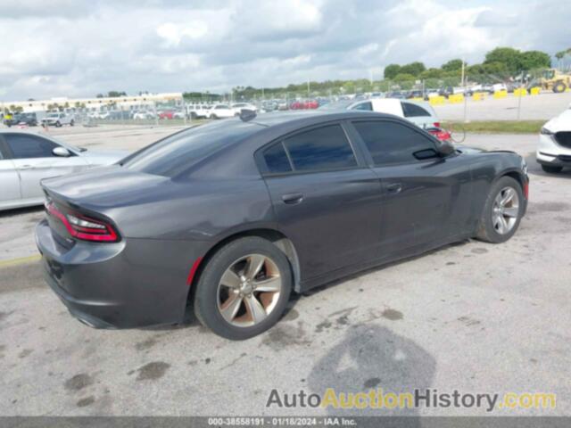 DODGE CHARGER SXT, 2C3CDXHG5GH218733