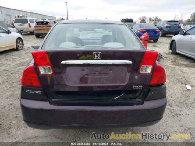 HONDA CIVIC LX, 2HGES16501H523056