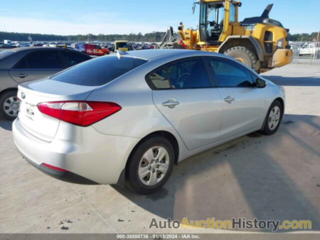 KIA FORTE LX, KNAFK4A6XG5492125