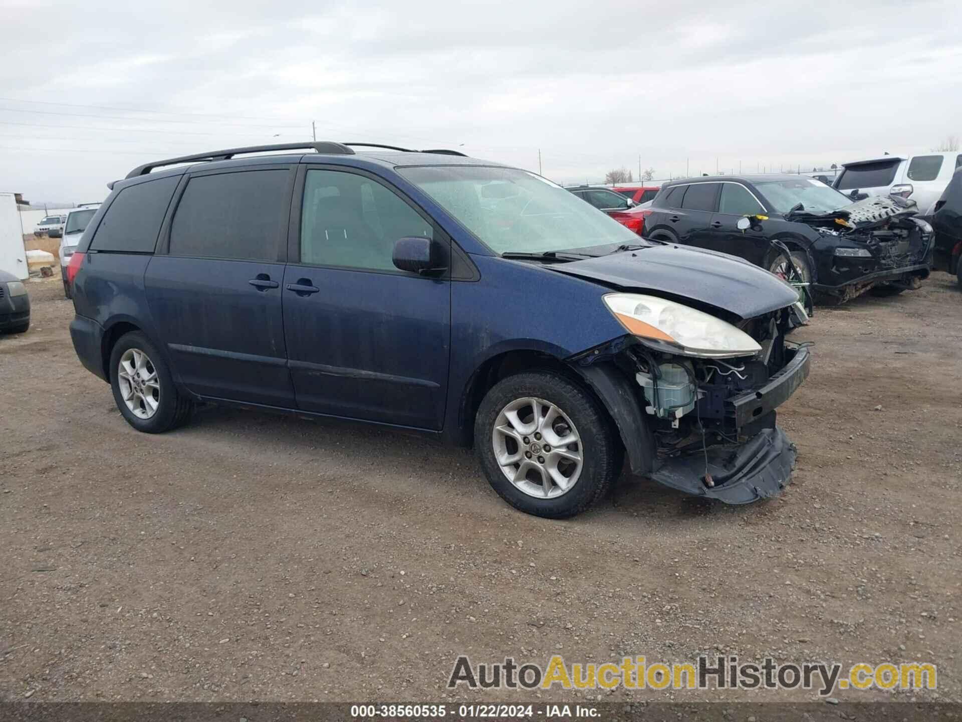 TOYOTA SIENNA XLE, 5TDZA22C96S520792