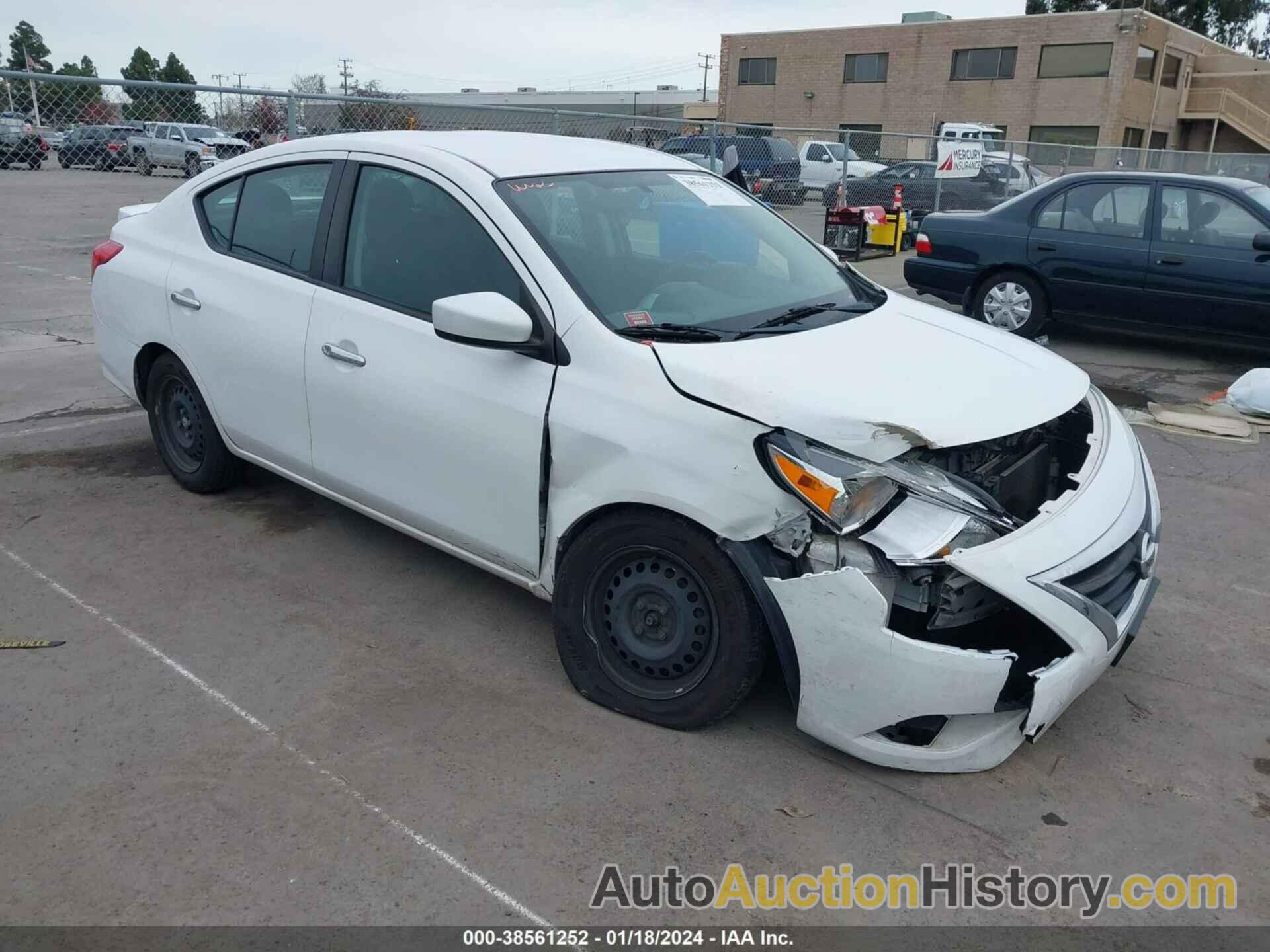 NISSAN VERSA 1.6 SV, 3N1CN7AP3KL831892