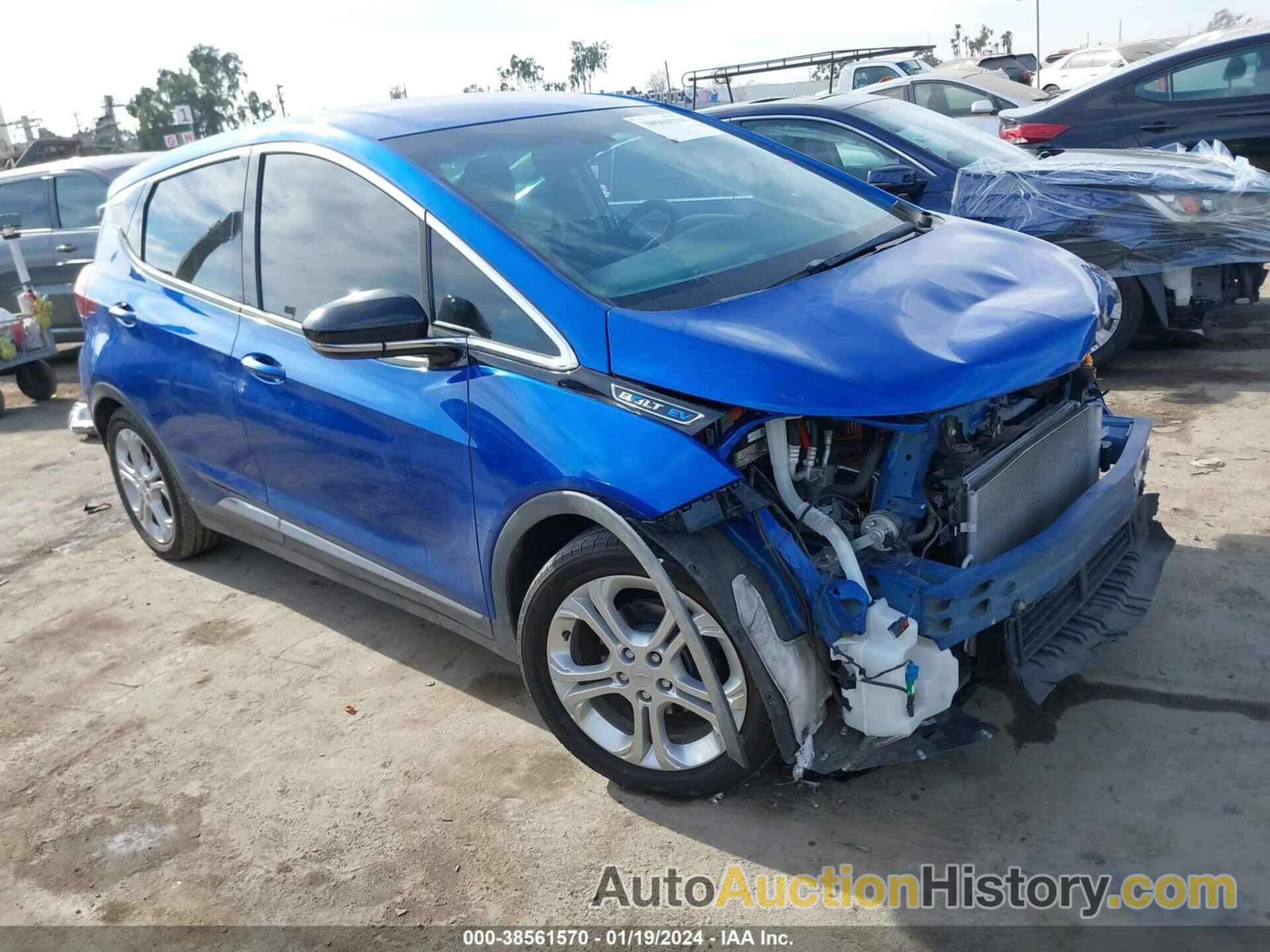 CHEVROLET BOLT EV LT, 1G1FW6S09H4187034