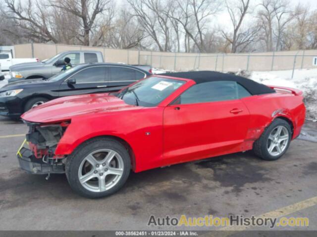 CHEVROLET CAMARO 1LT, 1G1FB3DXXJ0121500