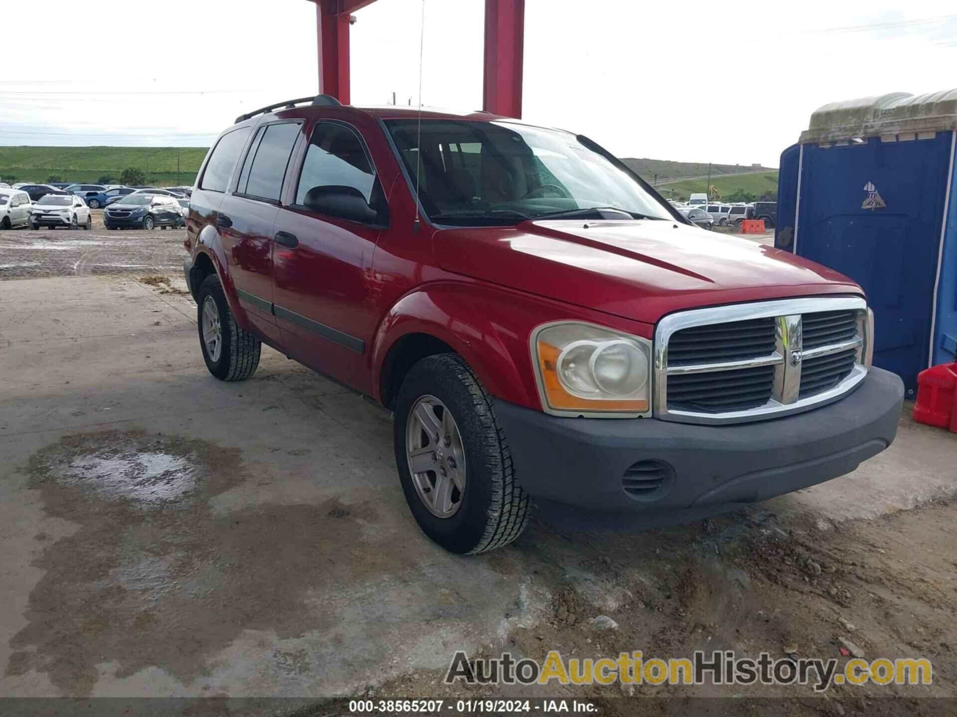 DODGE DURANGO SXT, 1D4HD38K16F157995