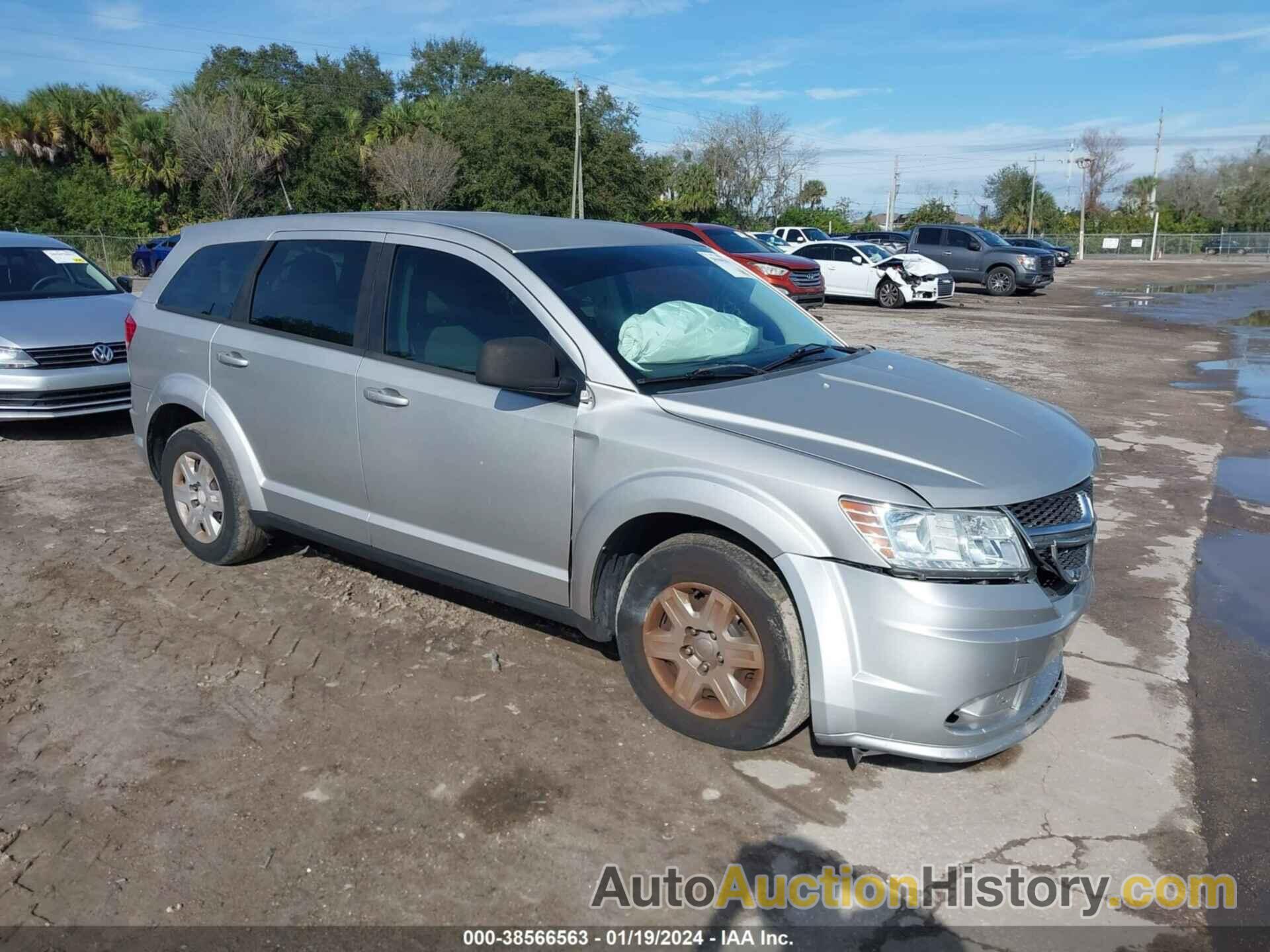 DODGE JOURNEY SE/AVP, 3C4PDCAB4CT223752