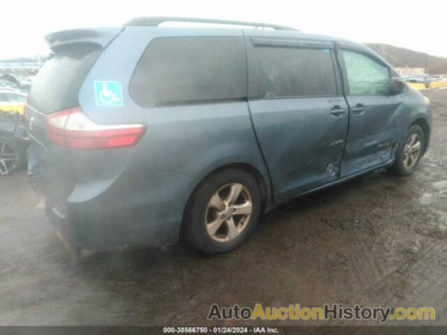 TOYOTA SIENNA LE 8 PASSENGER, 5TDKZ3DC1HS865167