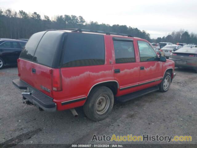 CHEVROLET TAHOE C1500, 1GNEC13R5XJ535964