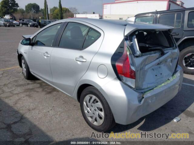 TOYOTA PRIUS C THREE, JTDKDTB38F1107239