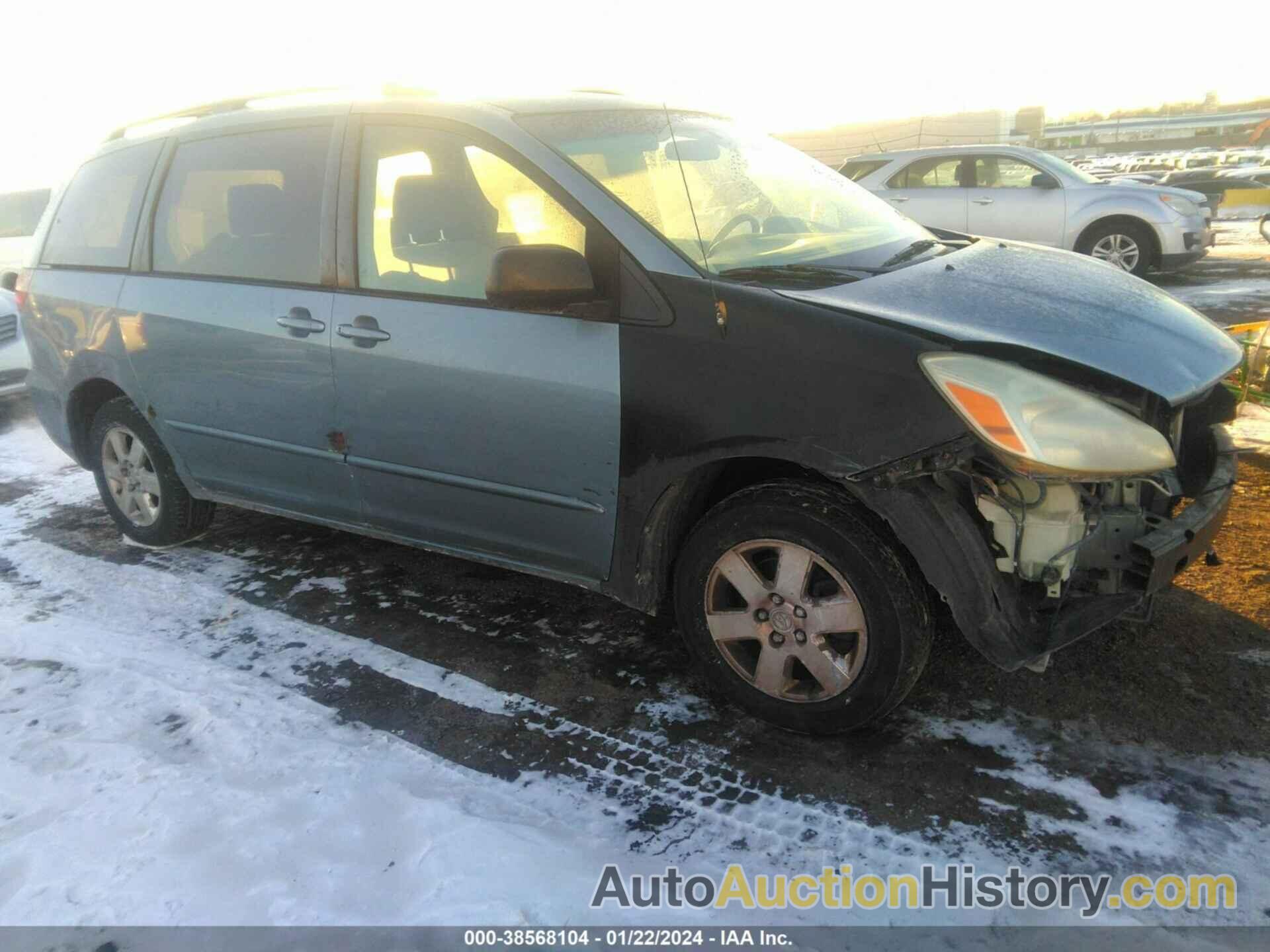 TOYOTA SIENNA CE/LE, 5TDZA23C64S153264