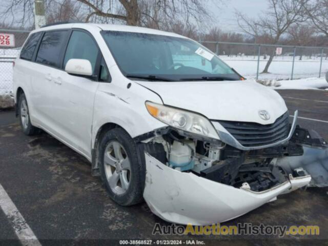 TOYOTA SIENNA LE V6 8 PASSENGER, 5TDKK3DC4CS205525