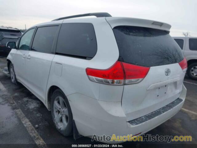 TOYOTA SIENNA LE V6 8 PASSENGER, 5TDKK3DC4CS205525