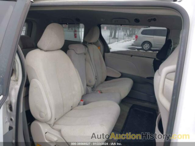 TOYOTA SIENNA LE V6 8 PASSENGER, 5TDKK3DC4CS205525