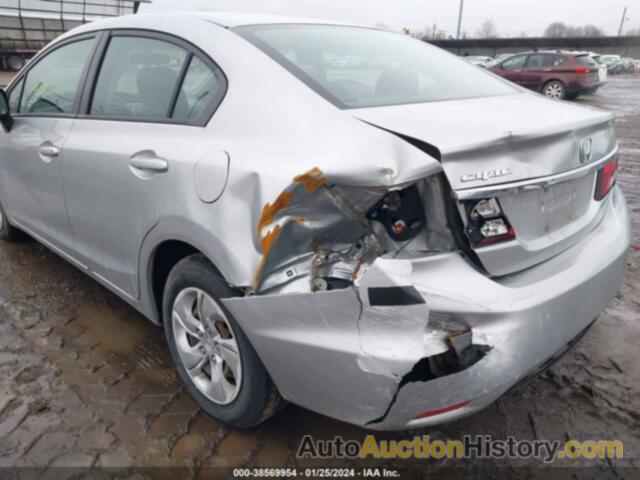 HONDA CIVIC LX, 2HGFB2F58DH597243