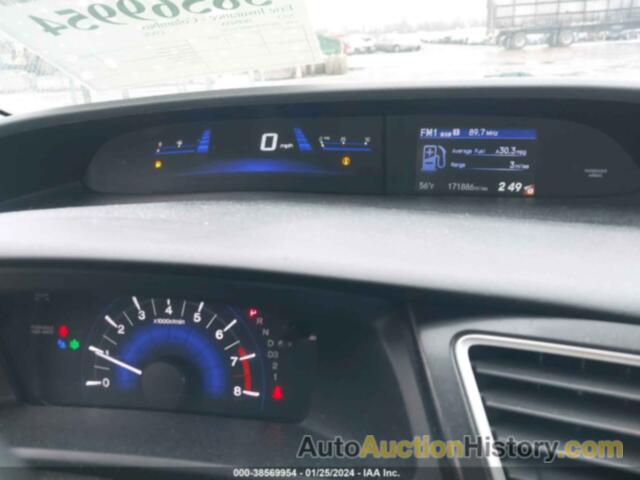 HONDA CIVIC LX, 2HGFB2F58DH597243