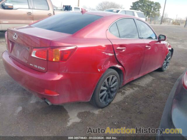 LEXUS IS 250 250, JTHCF5C24A5044463