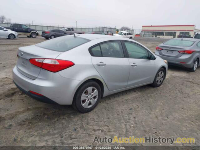 KIA FORTE LX, KNAFK4A64G5488703