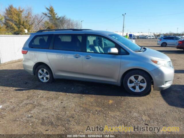 TOYOTA SIENNA LE 7 PASSENGER, 5TDJZ3DC6HS185759