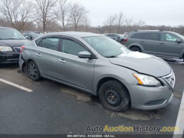 NISSAN SENTRA SV, 3N1AB7AP8DL698839