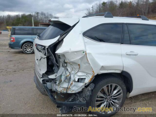 TOYOTA HIGHLANDER HYBRID PLATINUM, 5TDEBRCH0NS077784