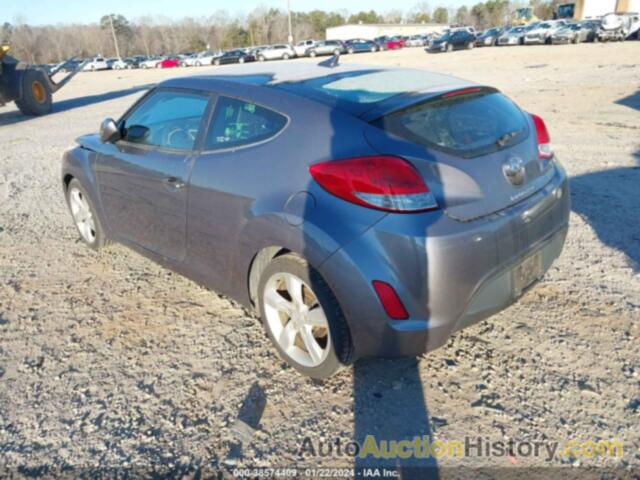 HYUNDAI VELOSTER BASE W/BLACK, KMHTC6AD4EU183195