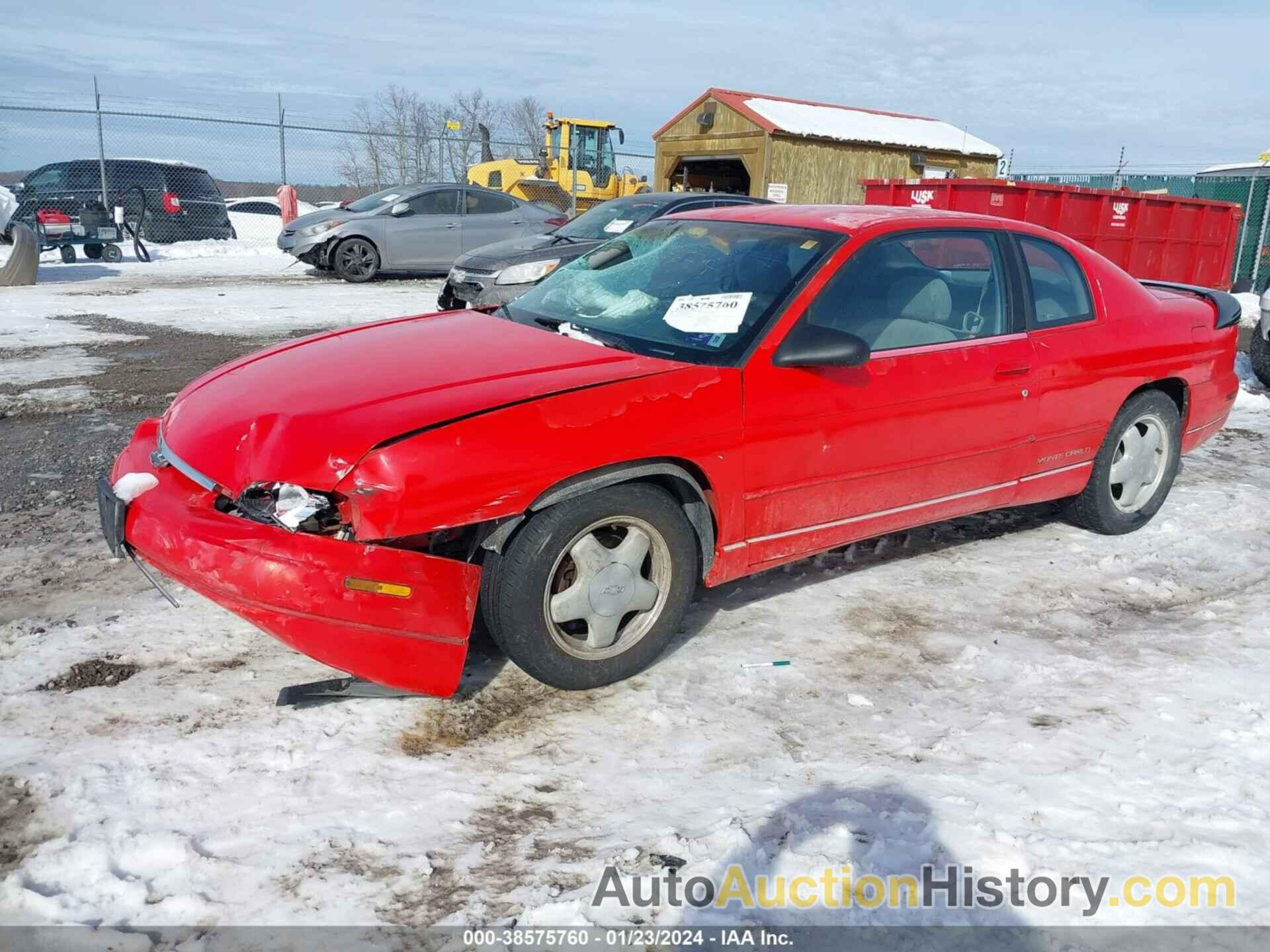 CHEVROLET MONTE CARLO LS, 2G1WW12MXT9279412