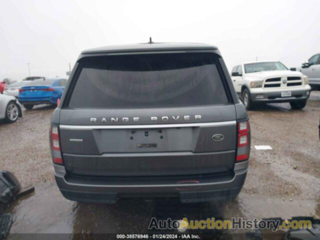 LAND ROVER RANGE ROVER 5.0L V8 SUPERCHARGED, SALGS2TF4FA231113