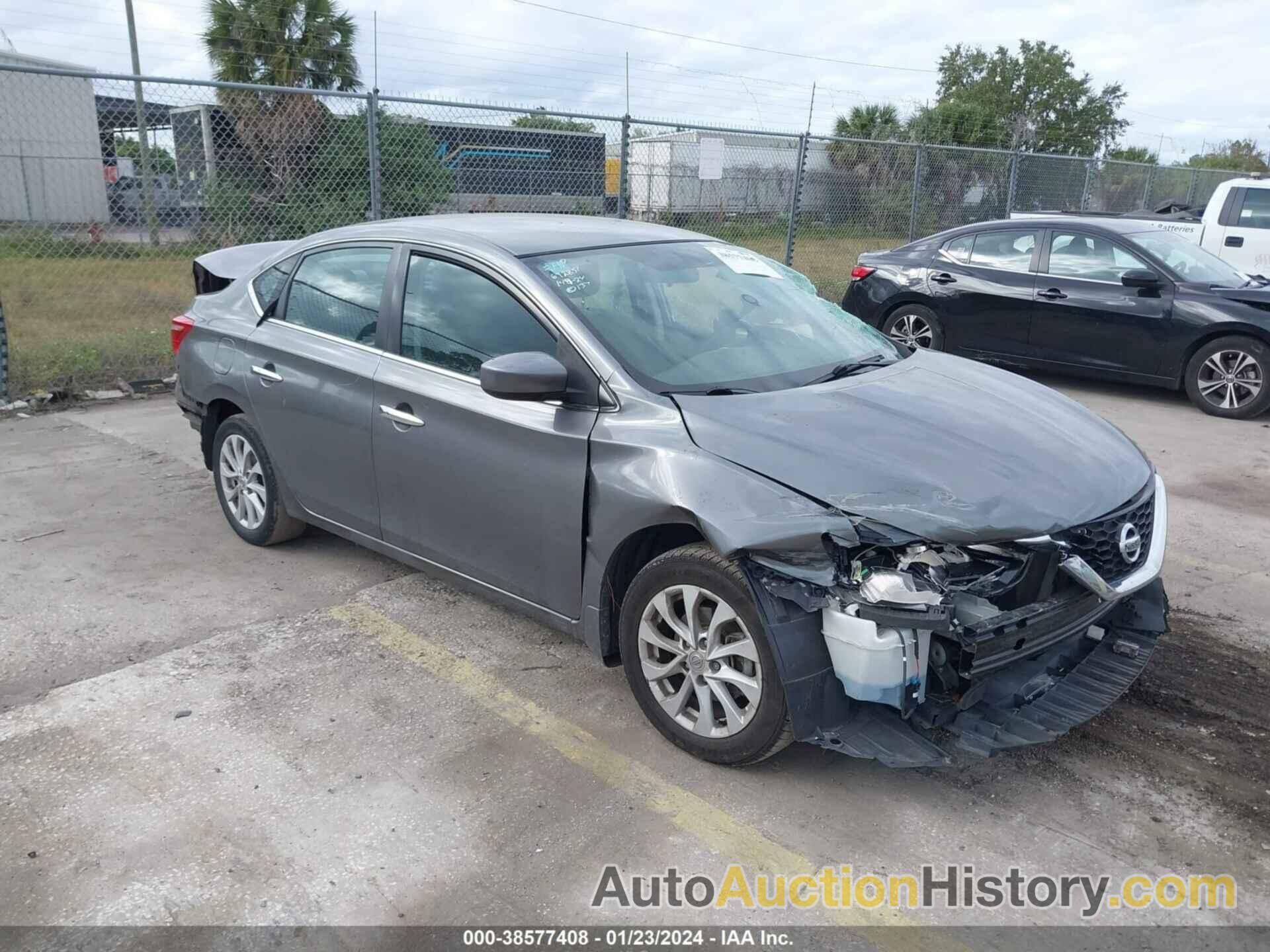 NISSAN SENTRA SV, 3N1AB7AP5KY260151