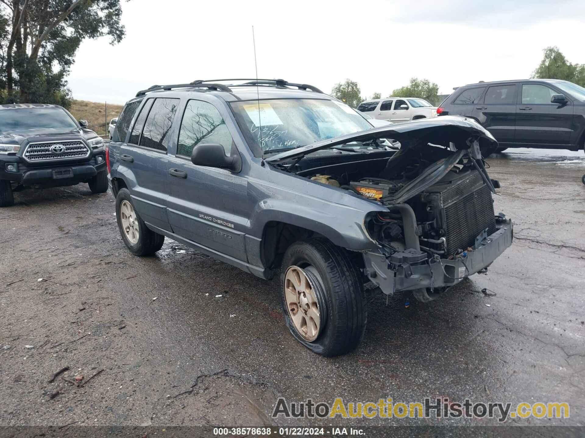 JEEP GRAND CHEROKEE LAREDO, 1J4GX48S31C518427