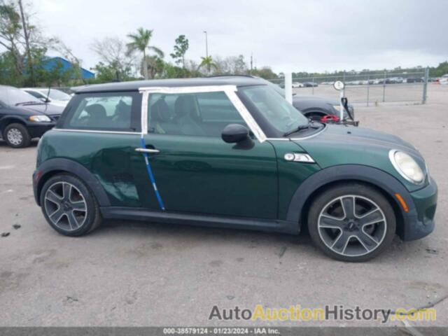 MINI COOPER HARDTOP S, WMWSV3C55CT387289