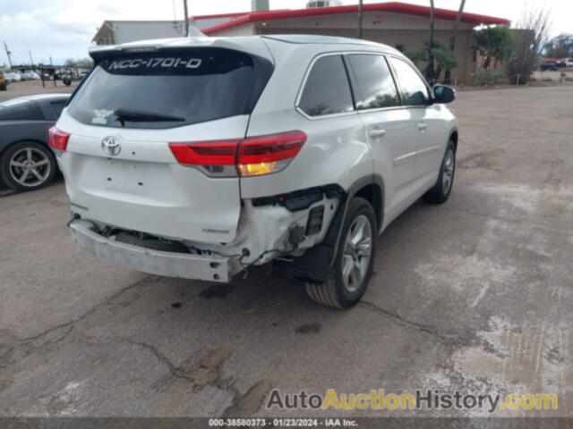 TOYOTA HIGHLANDER LIMITED, 5TDYZRFH3JS285642