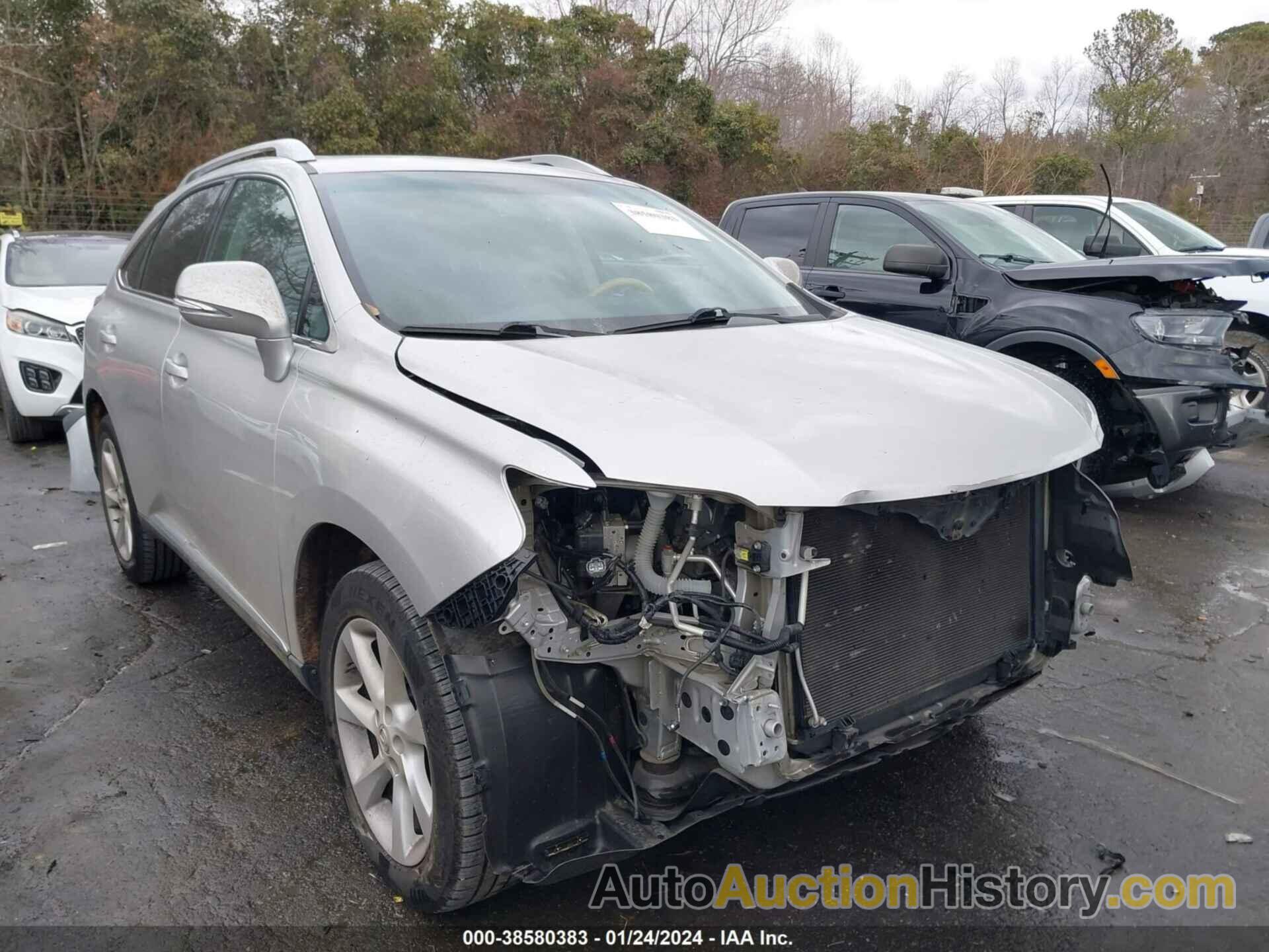 LEXUS RX 350, 2T2ZK1BA9CC081096