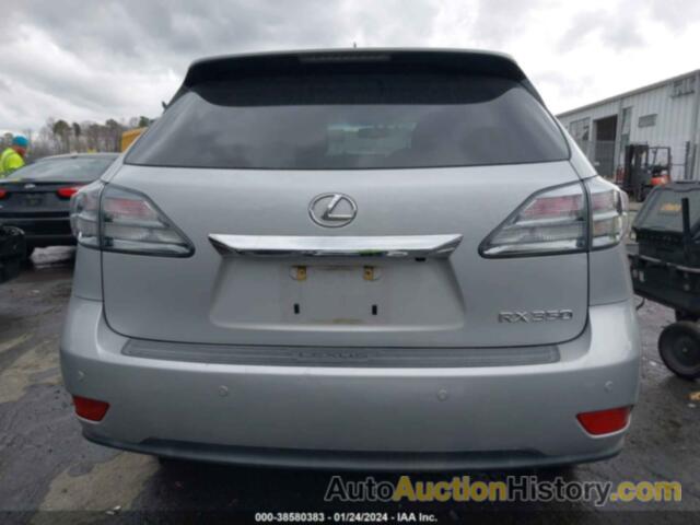 LEXUS RX 350, 2T2ZK1BA9CC081096